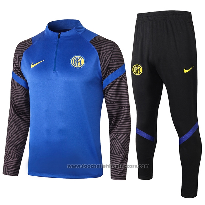 Sweatshirt Tracksuit Inter Milan 2020-2021 Blue